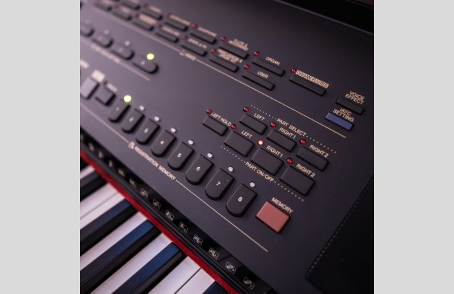 Used Yamaha CVP309 Polished Mahogany Digital Piano Complete Package (SN:GBRCLY01014) - Image 11